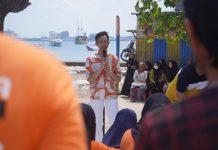 Ilham Ari Janjikan Fasilitas Mumpuni di Pulau Lae-lae FOTO: Bakal Calon Wali Kota Makassar, Ilham Ari Fauzi Amir Uskara melakukan lawatan ke Pulau Lae-lae, Kelurahan Lae-lae, Kecamatan Ujung Pandang, Makassar, pada Rabu (4/9/2024) lalu.