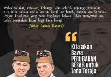 Alasan Mengapa VDB – John Lebih Layak Pimpin Tana Toraja