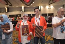 Dapat Nomor Urut 3, Indira: Lanjutkan Kebaikan FOTO: Indira-Ilham Fauzi saat pengambilan nomor urut di Ballroom Phinisi Hotel Claro Makassar, Senin (23/9/2024).