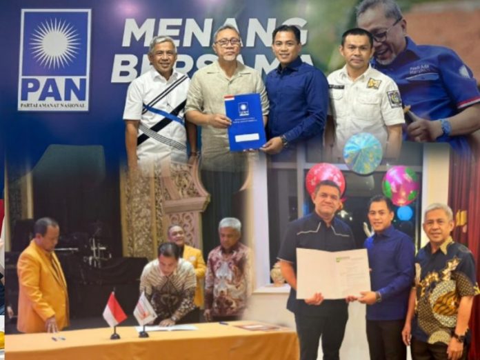 FOTO: calon Bupati dan wakil Bupati Enrekang, Mitra Fakhruddin - Mahmuddin