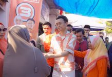 Daeng Tayang Lebih dari Sekadar Kandidat FOTO: Ilham Ari Fauzi atau Daeng Tayang calon Wakil Wali Kota Makassar saat berkampanye. (Istimewa)