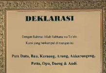 Bukan ke Andi Sudirman Majelis To Manurung, Deklarasi Dukung DP di Pilgub Sulsel FOTO: Deklarasi dukungan Majelis To Manurung ke calon gubernur Sulawesi Selatan. (Sumber: Media Sosial)