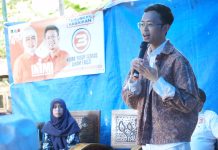 Daeng Tayang Komitmen Perkuat Digitalisasi Data Penerima Bantuan FOTO: Calon Wakil Walikota Makassar nomor urut 3, Ilham Ari Fauzi Amir Uskara, terus melakukan kampanye keliling dari lorng ke lorong, Selasa, 1 Oktober 2024.