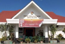 Walau Trisal Tahir Sudah TMS, ini Sejarah Kelam KPU Kota Palopo FOTO: Kantor KPU Kota Palopo, Sulawesi Selatan