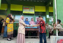 PT Yoyic Dairy Indonesia Berkolaborasi Ormas Pemuda Pancasila Palangga FOTO: PT Yoyic Dairy Indonesia berkolaborasi dengan Ormas Pemuda Pancasila Palangga, Kabupaten Gowa, Sulawesi Selatan.