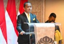 Petisi untuk Mengkaji Ulang Pemberian Gelar Doktor kepada Bahlil Lahadalia FOTO: Menteri Energi dan Sumber Daya Mineral (ESDM) Bahlil Lahadalia. (Properti Via akun Instagram Bahlil Lahadalia)