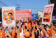 Dari Hasil Retribusi Sampah, DP: Kita Ciptakan Lapangan Kerja, PAD Meningkat FOTO: Danny Pomanto saat menghadiri kegiatan final lomba senam Ininnawa yang digagas calon wali kota dan wakil wali kota Makassar nomor urut 3, Indira Yusuf Ismail – Ilham Ari Fauzi (INIMI). (Properti akun Facebook Danny Pomanto)