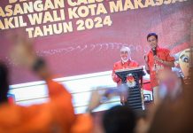 Indira Yusuf Ismail dan Ilham Ari Fauzi Dorong Tambahan Insentif Guru di Kepulauan FOTO: Calon Wakil Wali Kota Makassar, Ilham Ari Fauzi, saat mengikuti debat kandidat yang digelar KPU di hotel Dalton, Jalan Perintis Kemerdekaan.