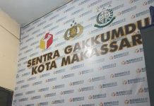 Tim Hukum Andi Seto – Rezki Laporkan Politisi Golkar ke Sentra Gakumdu Makassar FOTO: Sentra Gakumdu Makassar (Istimewa)