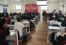 Empat Paslon Walikota Makassar Paparkan Visi-Misi di Dialog Publik, DeGe: Menunggu Sikap Politik Pimpinan Muhamadiyah