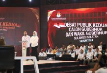 Netizen: Hanya Andalkan Provokasi, Minim Prestasi, Pendukung Cagub Nomor 2 Bikin Gaduh Debat Cagub Sulsel FOTO: Pasangan calon gubernur dan wakil gubernur Sulsel, Andi Sudirman Sulaiman dan Fatmawati Rusdi. (Istimewa)