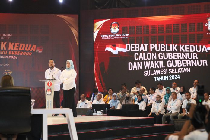 FOTO: Pasangan calon gubernur dan wakil gubernur Sulsel, Andi Sudirman Sulaiman dan Fatmawati Rusdi. (Istimewa)