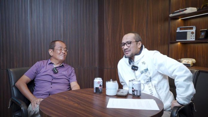 FOTO: Said Didu saat menghadiri podcast bersama Abraham Samad (Tangkap Layar)