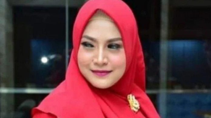 FOTO: Andi Tri Amelia istri bandar narkoba kelas kakap Ikving Lewa alias Kokoh Jhon jadi buronan Badan Narkotika Nasional (BNN) Sulawesi Selatan.