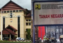 SP2HP Sudah Terbit, LKKN Desak Polda Sulsel Serius Tangani Kasus Mal Pinrang FOTO: Mapolda Sulsel dan Mal Sejahtera di Kabupaten Pinrang Sulawesi Selatan (Kolase)