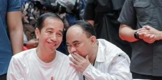 Jenderal Sigit Diganti ini Kata Jokowi FOTO: Budi Arie Setiadi bersama Presiden Jokowi dalam sebuah acara (Instagram @budiariesetiadi)