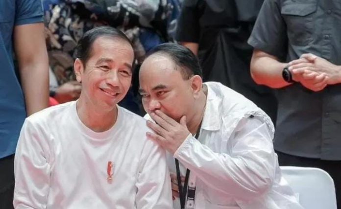 FOTO: Budi Arie Setiadi bersama Presiden Jokowi dalam sebuah acara (Instagram @budiariesetiadi)