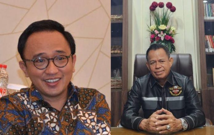 FOTO: Ketua Umum terpilih Bambang Haryadi dan Aldin Bulen, Ketua Dekopin Sulawesi Selatan. (Foto Kolase)