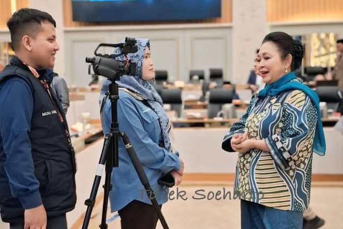 FOTO: Siti Hediati Hariyadi atau Titiek Soeharto, Ketua Komisi IV DPR RI. (Properti via akun Facebook Titiek Soeharto)