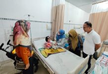 Pj Gubernur Sumut Kirimkan Tim dan Bantuan Korban Kekerasan Anak di Nias Selatan FOTO: Tim khusus bentukan Pj Gubernur Sumut saat menangani kekerasan anak di Nias Selatan.