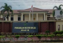 Polres Binjai Lemah Tersangkakan Kiyai, di Kasus Batu Mustika FOTO: Pengadilan Negeri Binjai, Sumatera Utara.