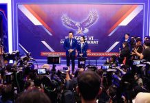 Punya Peluang Dampingi Prabowo di 2029, CEO DPI: AHY Fokus di Kabinet dan Cegah Kader Berbuat Korupsi FOTO: AHY menemui wartawan usai terpilih sebagai Ketua Umum DPP Partai Demokrat yang di gelar di Hotel Ritz-Carlton, Jakarta, Senin (24/2/2025) malam. (Properti AHY)