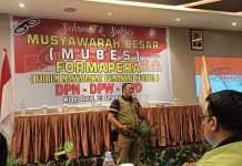 Ini Harapan Ketua DPW Formapera Sumut di Musyawarah Besar FOTO: Bambang Syahputra, Ketua Forum Masyarakat Pemantau Negara (Formapera) menggelar Musyawarah Besar (Mubes) di Wings Hotel, Kota Medan. Selasa (25/2/2025) kemarin.