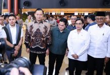 Tidak Hanya Diskon Tiket Pesawat Domestik 14%, AHY: Tarif Tol Juga Diskon 20 Persen FOTO: Menteri Koordinator (Menko) Infrastruktur dan Pembangunan Wilayah, Agus Harimurti Yudhoyono mengunjungi bandar udara internasional Soekarno-Hatta (Soetta) Terminal 2 di Tanggerang, Banten, Sabtu (1/3/2025). (Properti AHY)