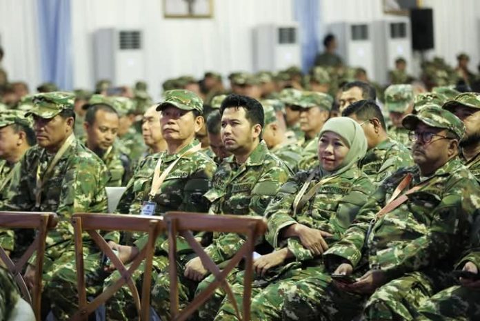 FOTO: Sejumlah kepala daerah saat mengikuti retreat di Akademi Militer (Akmil) Magelang, Jawa Tengah. (Properti: AHY)