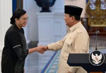 Menkeu Sri Sebut 4 Kebijakan Pemerintah Selama Bulan Ramadhan 2025 FOTO: Menteri Keuangan Sri Mulyani Indrawati dan Presiden Prabowo Subianto di Istana Kepresidenan. (Property Kemenkeu)