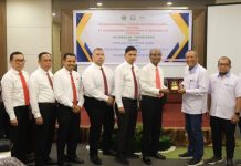 PTPN 1 Reg 1 Dan PTPN IV Reg VI Bangun Kerjasama Pengamanan Aset Negara dengan Kejati Aceh FOTO: Plt Kajati Sumut usai melakukan Mou dengan pihak PTPN 4 Regional VI, dan PTPN 1 Regional 1.