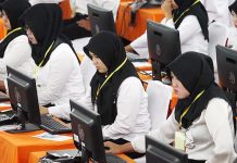 Usai RDP dengan Komisi II DPR, Kepala BKN Terbitkan Surat, Ada 10 Poin Penting Soal CPNS dan PPPK FOTO: Para Calon Aparatur Sipil Negara (CPNS) . (Istimewa)