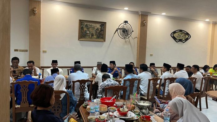 FOTO: Rapat dan Buka puasa bersama PAN Sulsel di Makassar. Ahad (23/3/2024). (Istimewa)