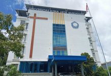 Ini Penjelasan PH soal Kisruh di YPTAJM FOTO: Gedung Rektorat Universitas Atma Jaya Makassar di Tanjung Alang, Tamalate, Kota Makassar, Sulawesi Selatan (LN)