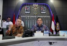 Menko Infra AHY Secara Resmi Menutup Posko Angkutan Lebaran 2025 FOTO: Menteri Koordinator (Menko) Bidang Infrastruktur dan Pembangunan Kewilayahan, Agus Harimurti Yudhoyono (AHY), Bersama Menteri Perhubungan Bapak Dudy Purwagandhi, Sabtu (12/4) secara resmi telah menutup Posko Angkutan Lebaran 2025. (Properti via Facebook AHY)