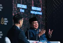 Presiden Prabowo Jadi Pembicara di ADF 2025 FOTO: Presiden Republik Indonesia, Prabowo Subianto menjadi pembicara pada sesi ADF Talk dalam Antalya Diplomacy Forum (ADF) 2025 yang digelar di Nest Convention Center, Antalya (11/4). (Sumber: BPMI Setpres)