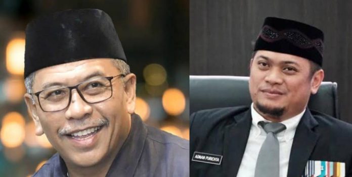 FOTO: Calon Ketua DPD Golkar Sulsel, Ilham Arief Sirajuddin dan Adnan Purichta Ichsan. (Kolase)