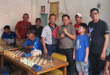 Percasi Pinrang Gelar Open Turnamen Catur 2025, Dibuka Aldin Bulen FOTO: Dewan Pembina Percasi Pinrang, Drs H Aldin Bulen, SH,.MH saat membuka open turnamen catur di kabupaten Pinrang, Sulawesi Selatan. Sabtu (5/4/2025)
