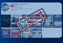 Komdigi: Akun Tiktok “pemutihan.pajak.k2” Penipuan, Masyarakat Diminta Berhati-hati FOTO: Hasil tangkap layar dari website Komdigi.go.id pelaku penipuan menggunakan aplikasi Tiktok.