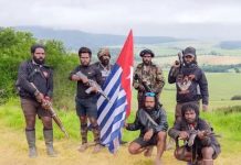 TPNPB OPM Nyatakan 9 Wilayah Zona Perang di Papua, ini Kata TNI FOTO: Tentara Pembebasan Nasional Papua Barat - Organisasi Papua Merdeka (TPNPB OPM). (Istimewa)