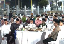 Ke Sidrap Menag Temui Bupati, Forkompimda, Pemuka Agama dan Masyarakat FOTO: Menteri Agama Republik Indonesia, Prof. Nasaruddin Umar dalam kunjungan kerjanya di Sulawesi Selatan, Sabtu 5 April 2025, berkunjung ke Kabupaten Sidenreng Rappang (Sidrap).