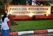 Lagi, Tiga Prodi di Fakultas Kedokteran Unhas Terakreditasi Unggul FOTO: Pelataran Fakultas Kedokteran Universitas Hasanuddin, Jl. Perintis Kemerdekaan, Makassar, Sulawesi Selatan. (Istimewa)