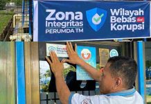 Perumda TM Palopo Dukung Zona Integritas Menuju Wilayah Bebas dari Korupsi