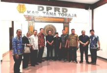 Komisi I DPRD Pinrang Kunjungi DPRD Tana Toraja, Konsultasi Pengembangan Pariwisata