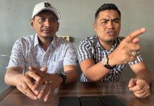 Bebaskan 37 Terduga “Passobis”, Relawan Setia Prabowo dan Gibran Center Desak Kapolri Copot Kapolda Sulsel FOTO: Ilank Radjab Sekertaris dan Syamsul Bahri Majjaga, Ketua Relawan Setia Prabowo dan Gibran Center Sulsel