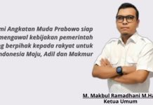 Makbul Ramadhani: Angkatan Muda Prabowo Siap Kawal Arahan Presiden soal Danantara