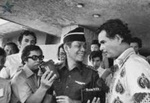 Gajah Mati Jangan Pernah Meninggalkan Bulu FOTO: Panglima ABRI Jenderal M Yusuf. (Properti via Facebook)