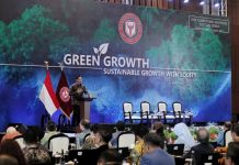 AHY Hadiri The Yudhoyono Institute Kerjasama Stanford University Bahas Pertumbuhan Hijau FOTO: Ketua Umum DPP Partai Demokrat Agus Harimurti Yudhoyono (AHY) secara langsung membuka The Yudhoyono Institute (TYI) Lecture Series yang diselenggarakan di Yogyakarta, Senin kemarin (12/5).