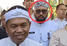 Sering Tampil Bersama KDM di Medsos, Netizen Kira Guru Spiritual, Ternyata Pejabat di Pemprov Jabar FOTO: Hasil tangkap layar Gubernur Jawa Barat Dedi Mulyadi dengan seorang pria berkumis dan brewok tebal (lingkar merah) yang oleh netizen disebut sebut adalah guru spiritual KDM.