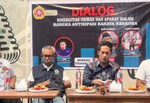 Karang Taruna, Pemuda Pancasila Tamalanrea dan KAPAK 21 Bakal Gelar Edukasi Bahaya Narkoba FOTO: Kegiatan dialog publik tentang bahaya penggunaan narkoba yang diinisiasi oleh Ketua Karang Taruna Kota Makassar Muhammad Zulkifli. (Istimewa)